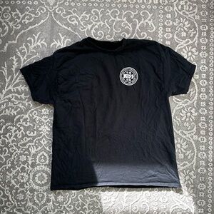 KISS tour crew black t-shirt